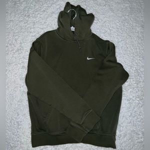 Olive green nike hoodie